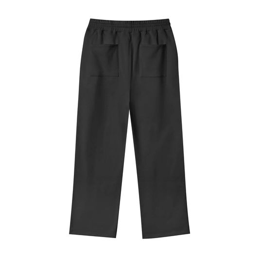 Woven Elite Fleece Straight Wide Leg Jogger