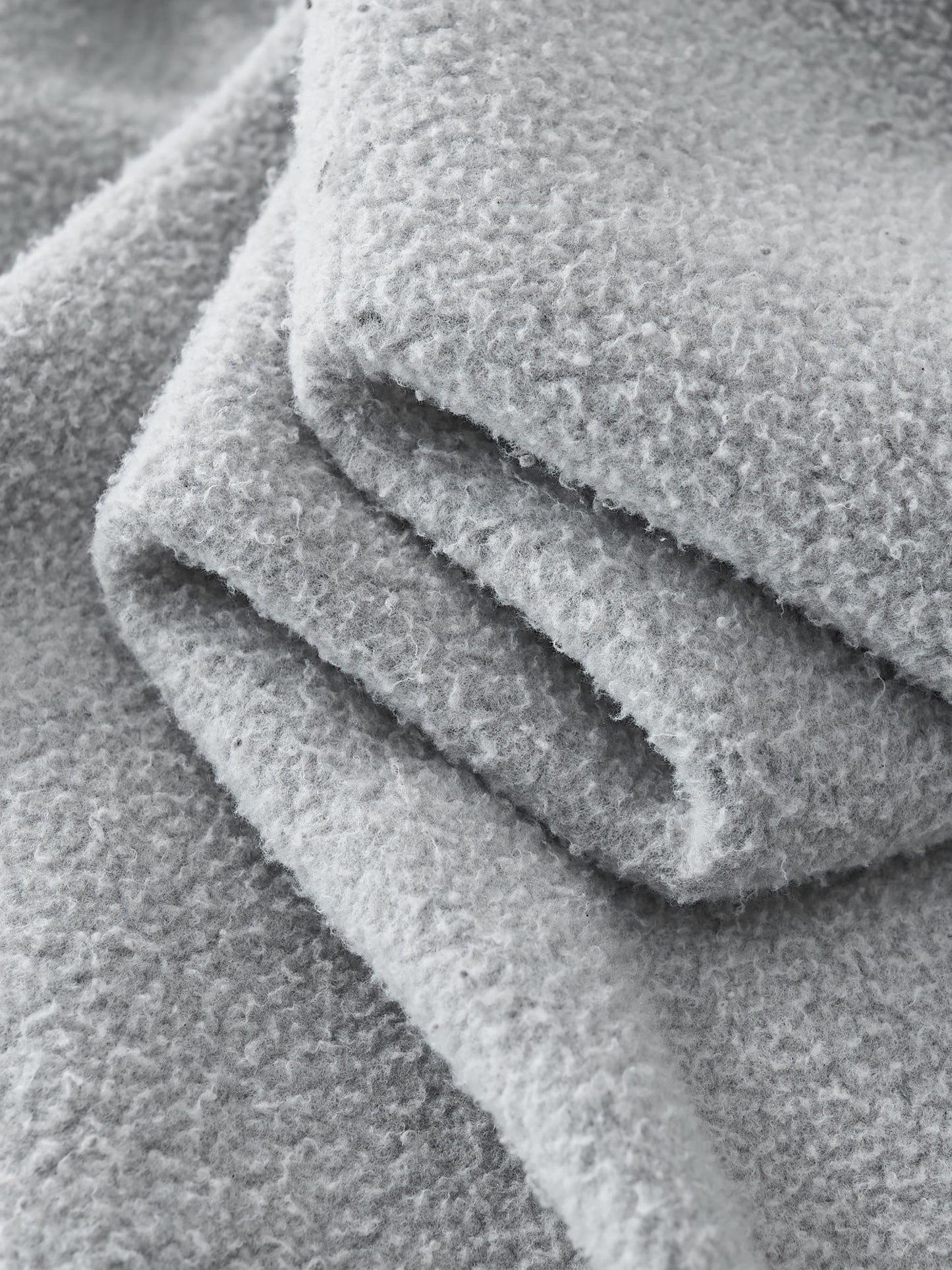 Frayed Enzyme Washed Fleece Hoodie