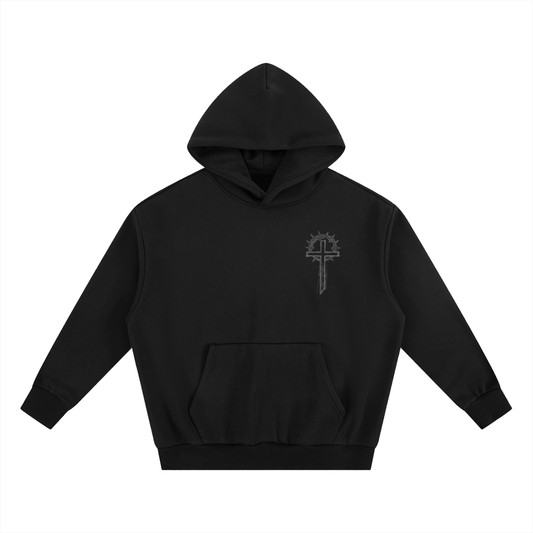 Classic Cross Essential Heavyweight Boxy Fleece Hoodie