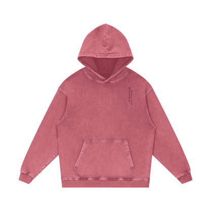 Woven Elite Light Oversize Hoodie - Acid Wash