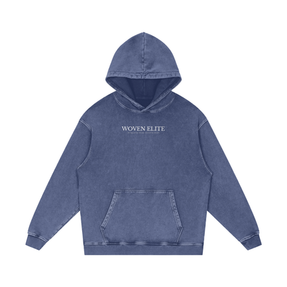 Woven Elite Oversize Hoodie - Acid Wash