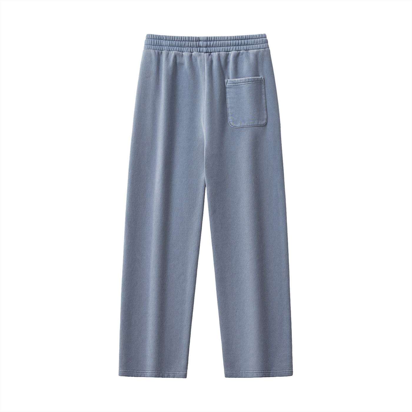 Classic Cross Frayed Enzyme Washed Fleece Sweatpants