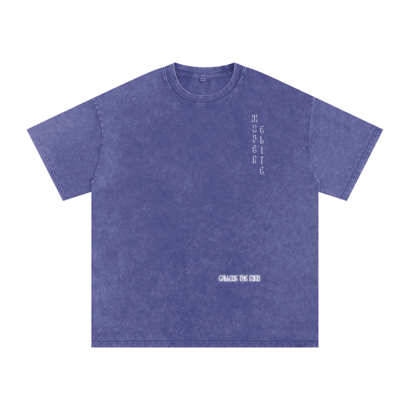 Woven Elite Angel Oversize T-Shirt - Acid Wash