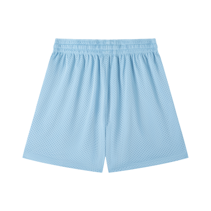 Classic Cross Mesh Drawstring Shorts