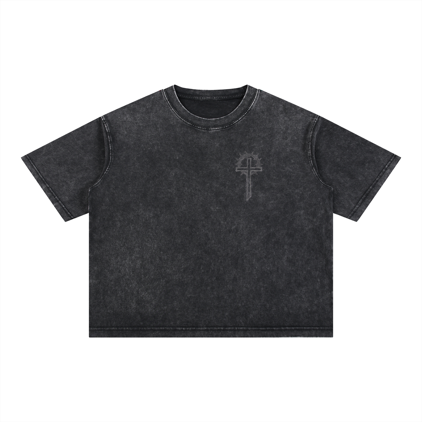Classic Cross Mineral Wash Boxy T-Shirt
