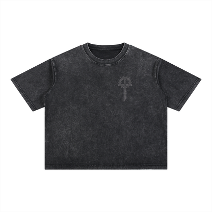 Classic Cross Mineral Wash Boxy T-Shirt