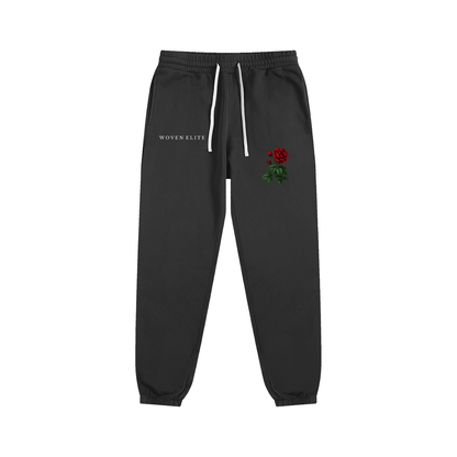 Woven Elite Rose Essential Sweatpants - Dark