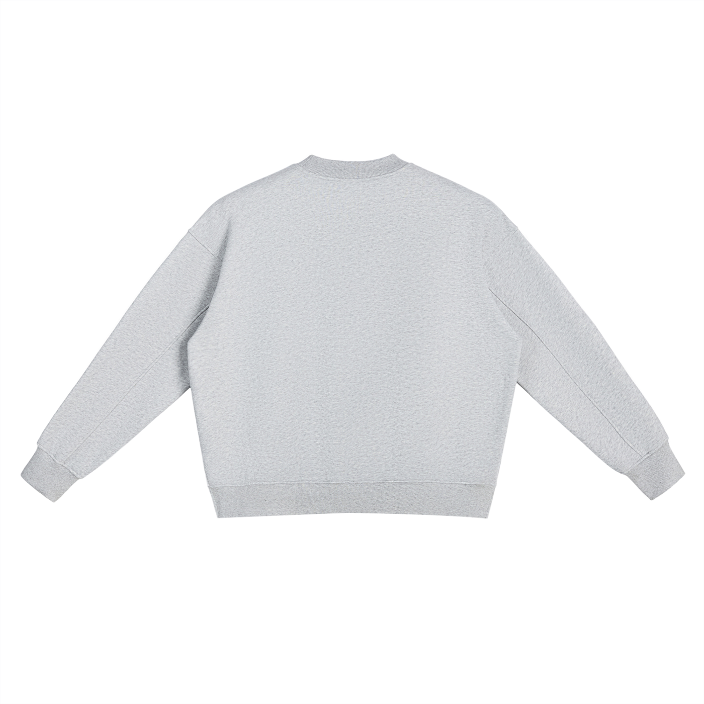 Classic Cross Fleece Side Slit Crewneck