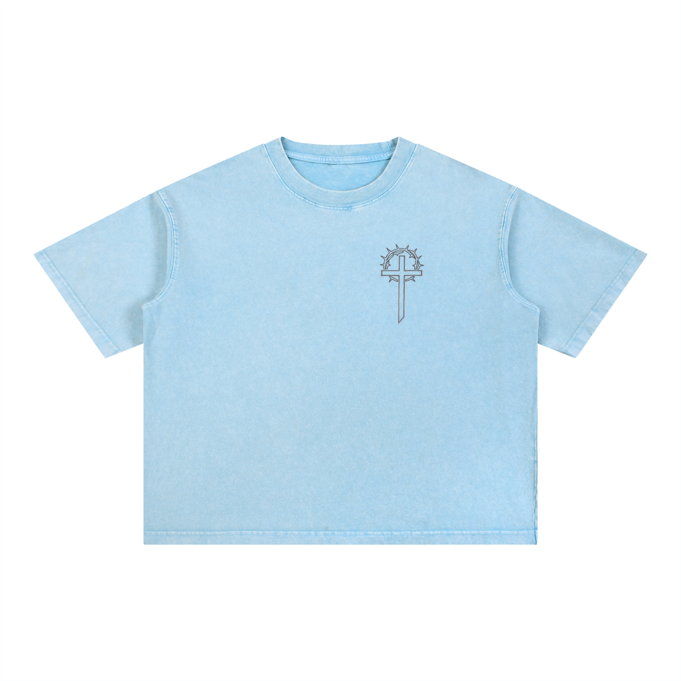 Classic Cross Mineral Wash Boxy T-Shirt