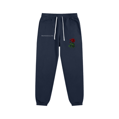 Woven Elite Rose Essential Sweatpants - Dark