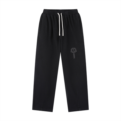 Classic Cross Vintage Washed Drawstring Sweatpants