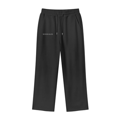 Woven Elite Fleece Straight Wide Leg Jogger