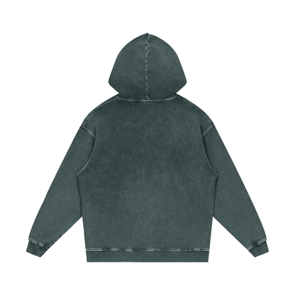 Woven Elite Oversize Hoodie - Acid Wash