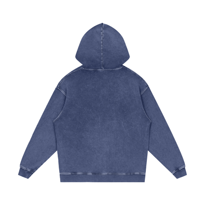 Woven Elite Oversize Hoodie - Acid Wash