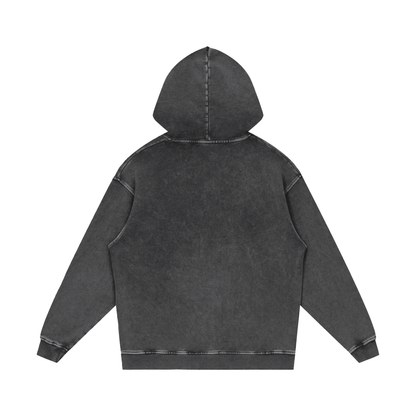 Woven Elite Oversize Hoodie - Acid Wash