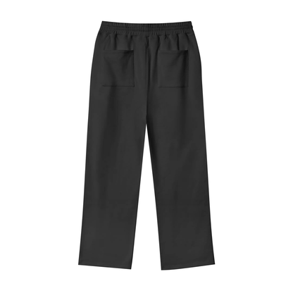 Woven Elite Fleece Straight Wide Leg Jogger