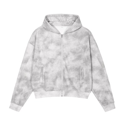 Light Camo Fleece Zip-Up