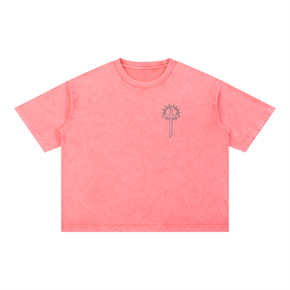 Classic Cross Mineral Wash Boxy T-Shirt