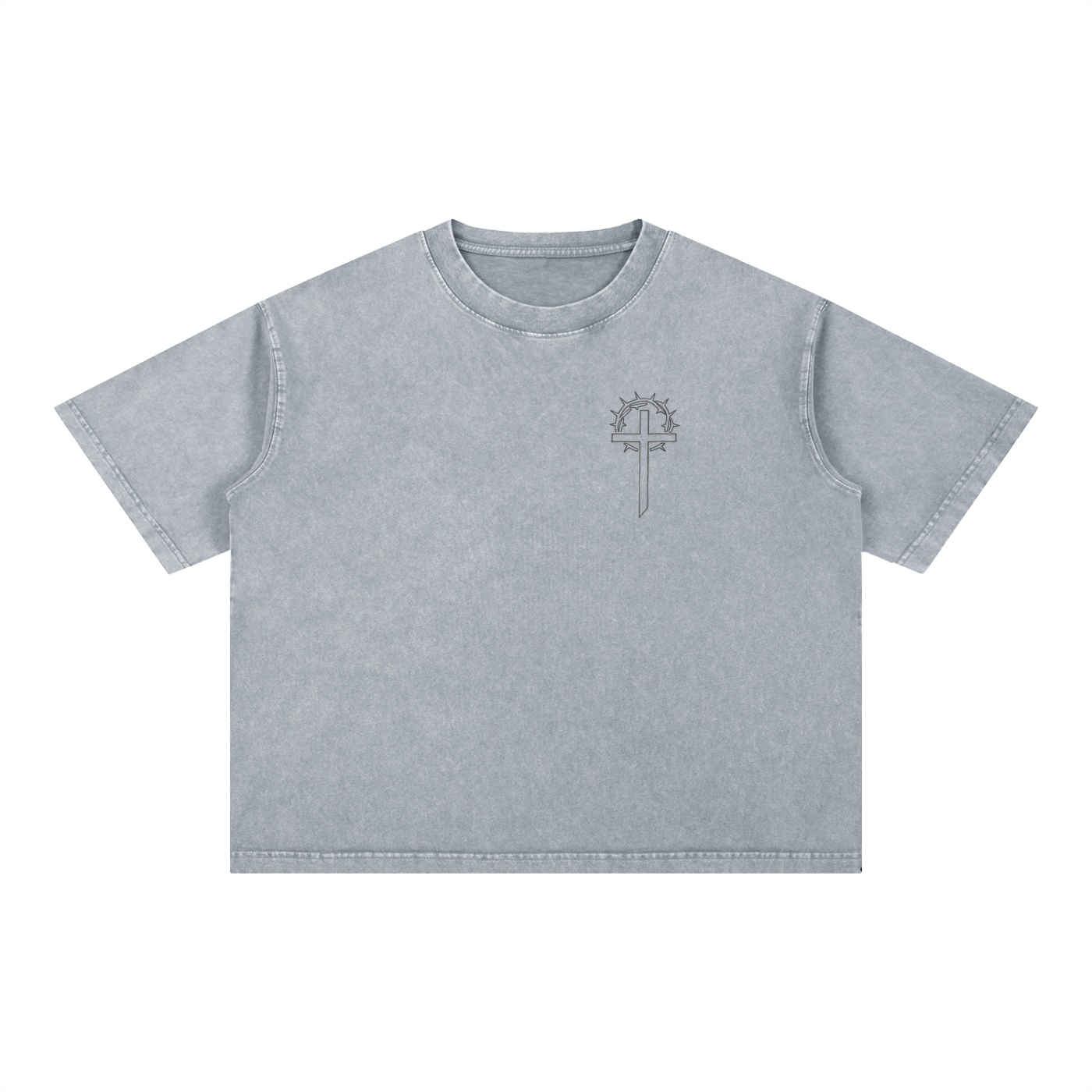 Classic Cross Mineral Wash Boxy T-Shirt