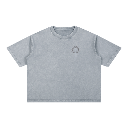 Classic Cross Mineral Wash Boxy T-Shirt