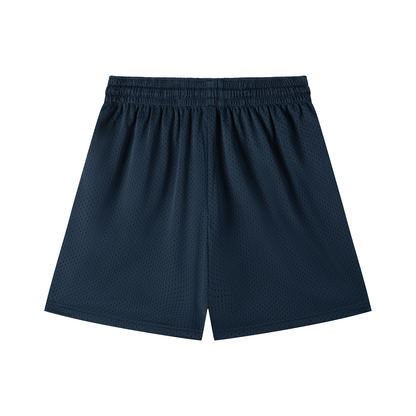 Classic Cross Mesh Drawstring Shorts