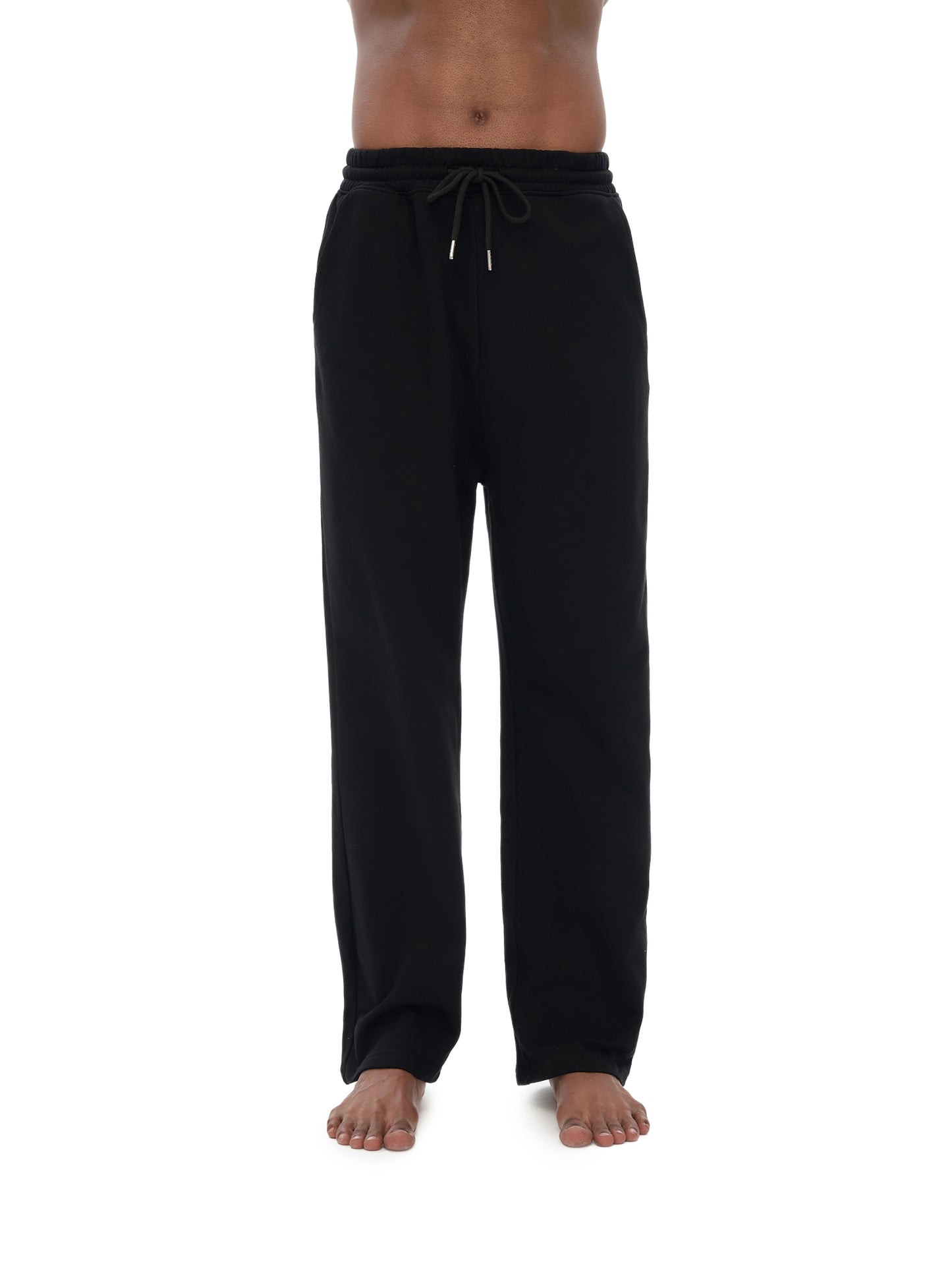 Woven Elite Fleece Straight Wide Leg Jogger