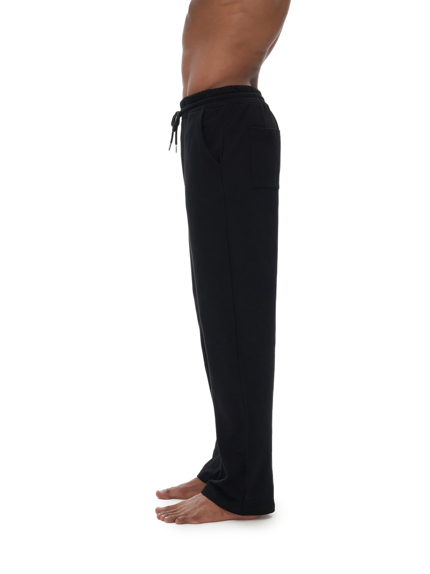 Woven Elite Fleece Straight Wide Leg Jogger