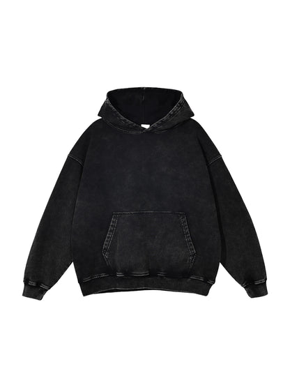 Woven Elite Light Oversize Hoodie - Acid Wash