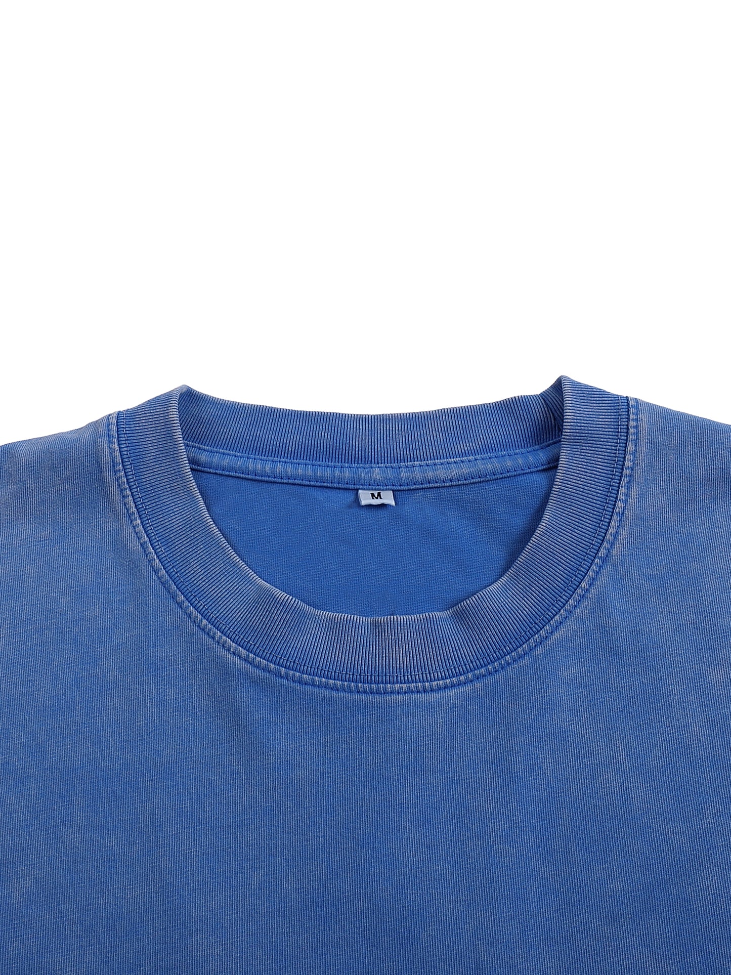 Woven Elite Rose Oversize T-Shirt - Acid Wash