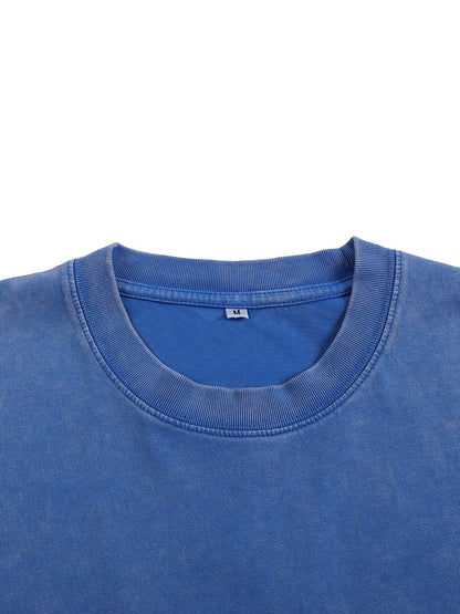 Woven Elite Rome Oversize T-Shirt - Acid Wash