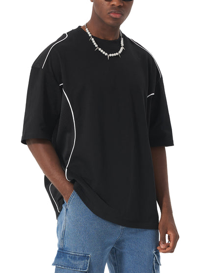 Contrast Stitched T-Shirt