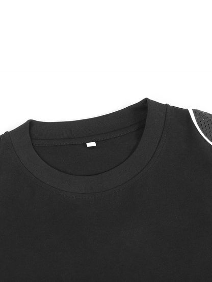 Contrast Stitched T-Shirt