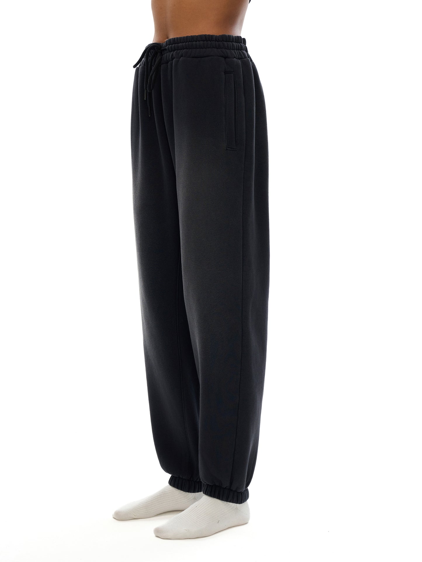 Woven Elite Fleeced Jogger Sweatpants