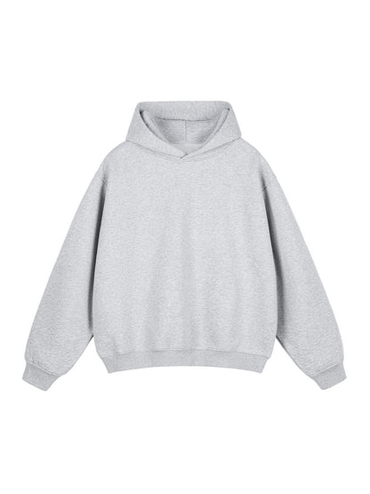 Classic Cross Fleeced Boxy Hoodie