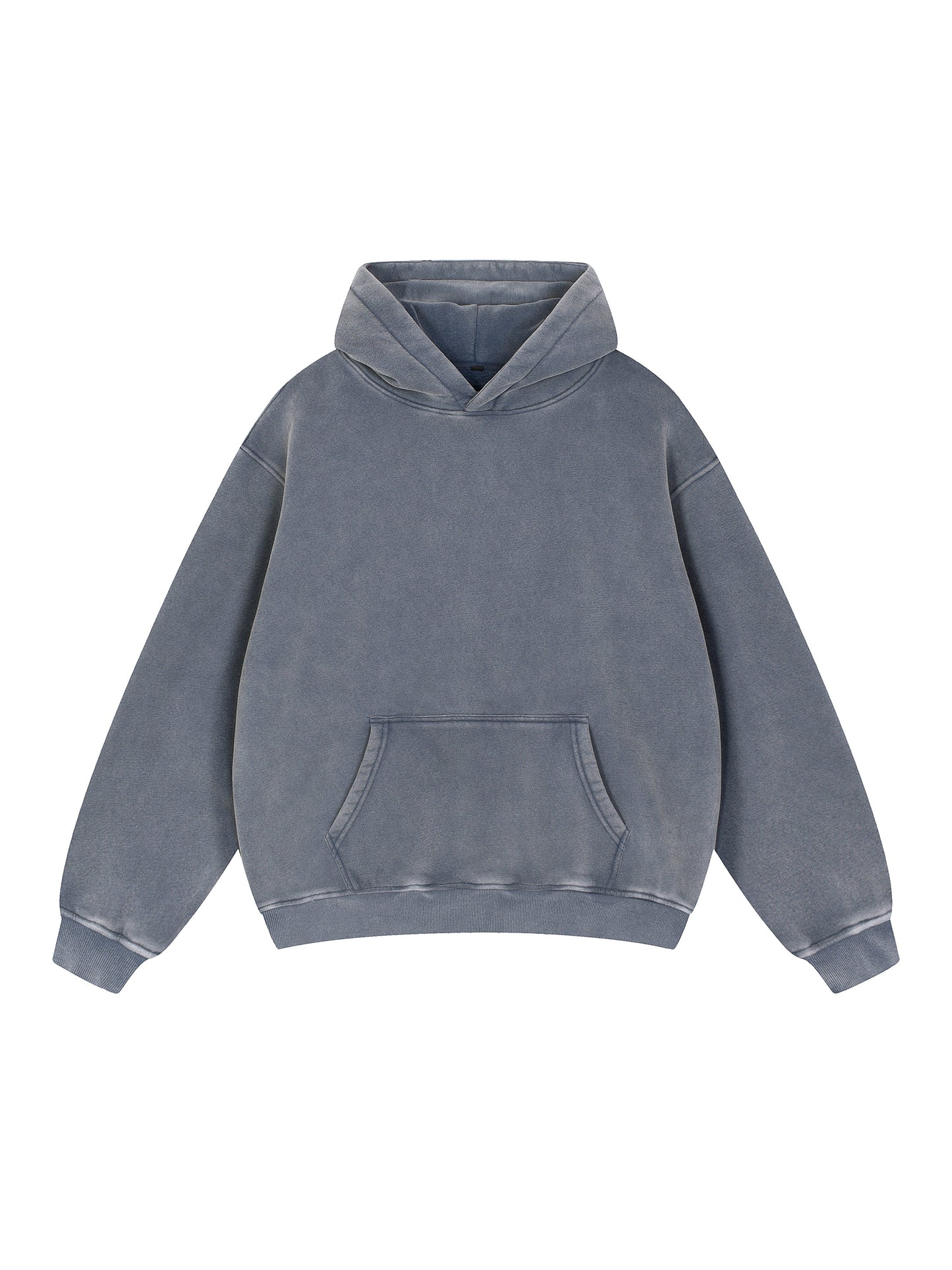Acid Wash Fleece Oversize Hoodie