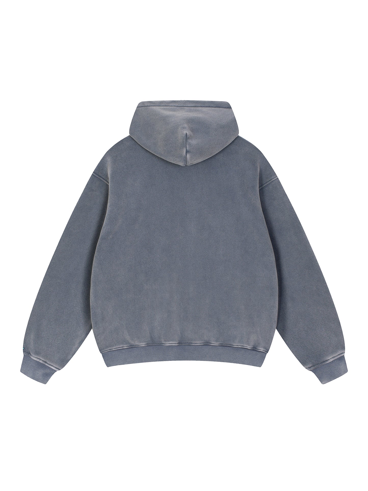 Classic Cross Acid Wash Fleece Oversize Hoodie