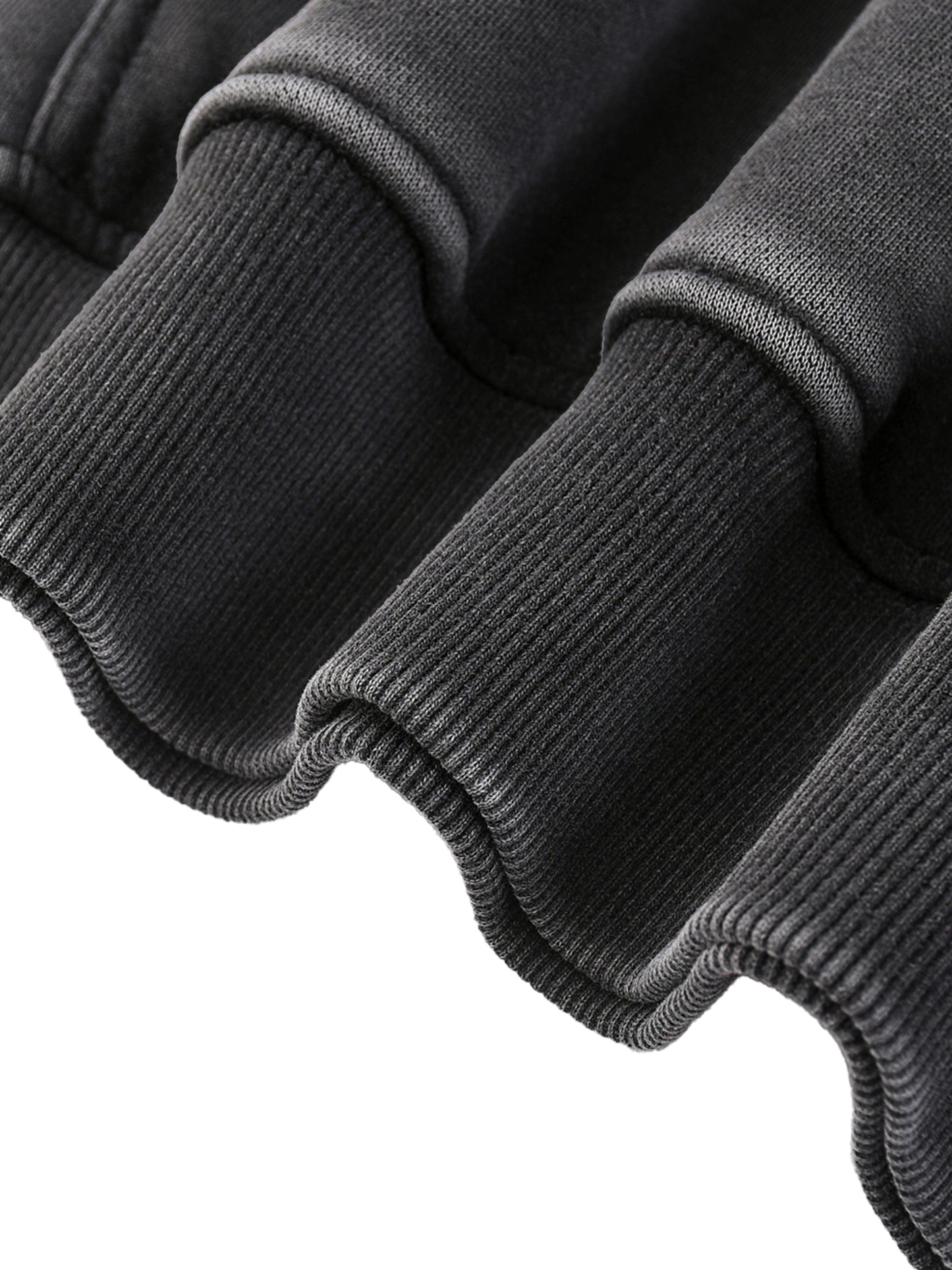 Acid Wash Fleece Oversize Hoodie