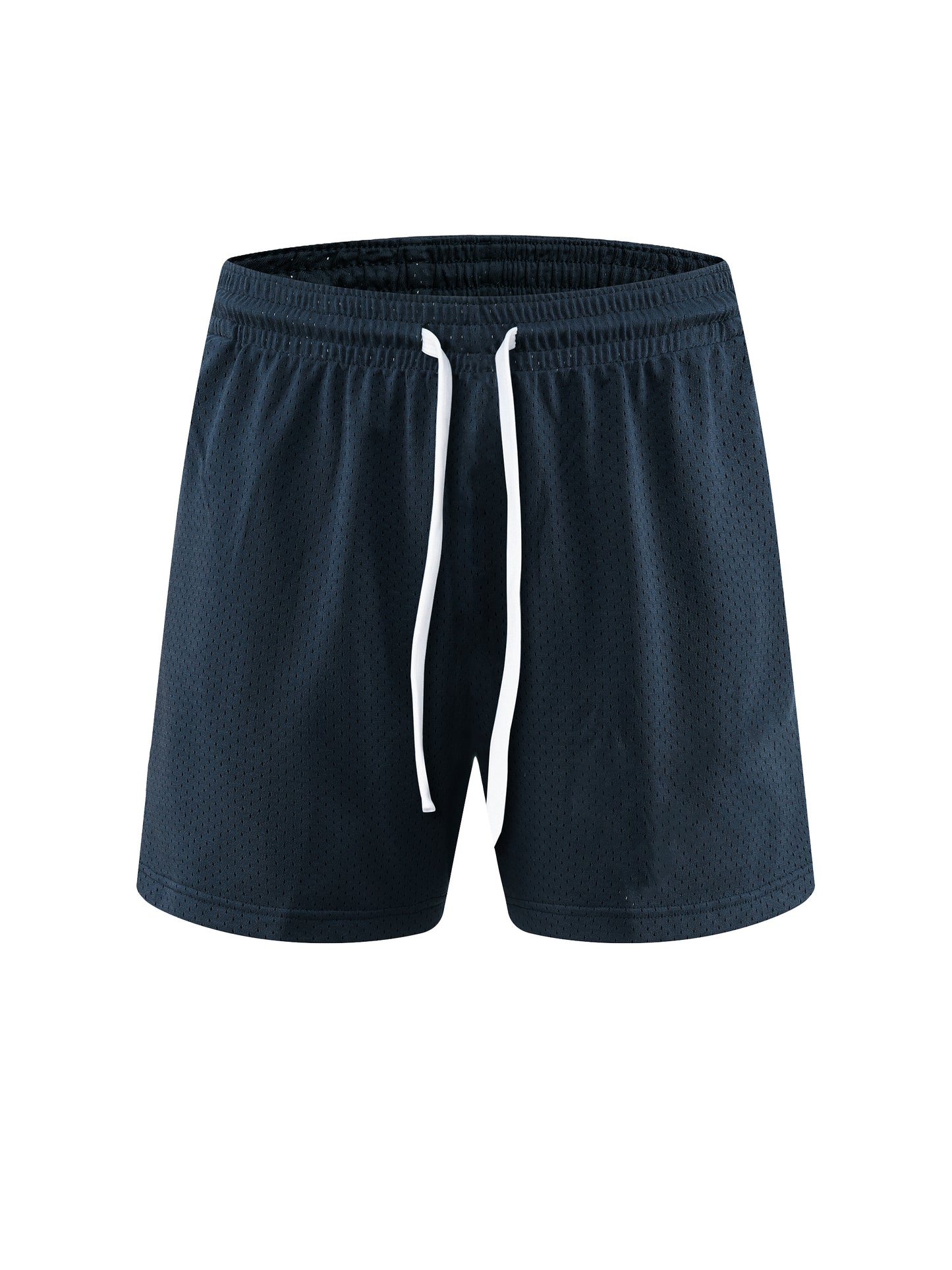 Classic Cross Mesh Drawstring Shorts