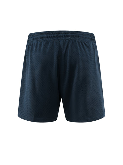 Classic Cross Mesh Drawstring Shorts